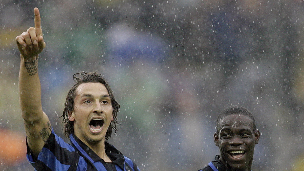 De två tillsammans i Inter 2008. 